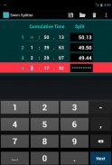 Swim Splitter Split Calculator screenshot 9