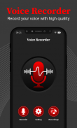 Voice Recorder Record BG Video screenshot 2