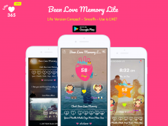 Been Love Memory Lite - Love Counter Lite 2019 screenshot 0