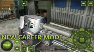 Lathe Machine 3D: Milling & Turning Simulator Game screenshot 6