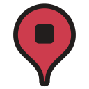 背包地图：背包客栈旅游景点地图 Icon