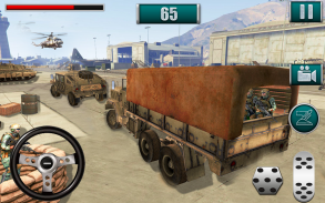 us military truck driving: army truck driving game screenshot 3