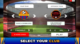World Dream Football League 2020: Pro Soccer Games screenshot 1