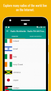 Radio World - Radio Online + World Radio Stations screenshot 9