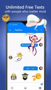 TextFun : Free Texting & Calling screenshot 1