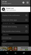 Screen Lock : отключить и заблокировать экран screenshot 4