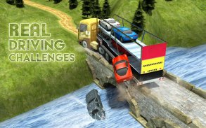 Besar Euro truk Parkir Legenda Truk Parkir Games screenshot 5