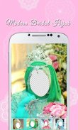 Modern Bridal Hijab Selfie screenshot 4