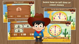 Cowboy Lernspiele Grade 2 screenshot 2