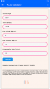 WACC Calculator screenshot 3