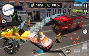 Emergency Rescue Firefighter 2020: Free Games screenshot 0