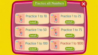 1 to 500 number counting game screenshot 9