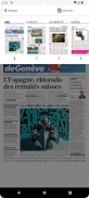 Tribune de Genève, le journal screenshot 0