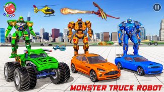 Monster Truck Robot Car Game screenshot 8