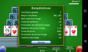 Solitario Clásico Tri Peaks screenshot 2