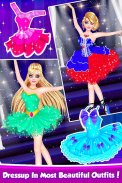 Ballerina Doll Fashion Salon Makeup Dress up Game screenshot 3