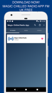 Magic Chilled Radio App FM UK Free screenshot 5