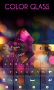 Color Glass GO Keyboard Theme screenshot 2