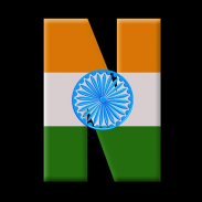 Indian Flag Letter Wallpaper screenshot 1