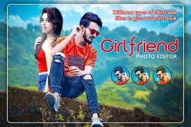 Girlfriend Photo Editor - Selfie with Girlfriend screenshot 0