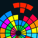 Color Disc Circle Block Puzzle Icon