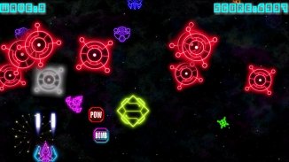 Neon Wave - Space War Shooter screenshot 1