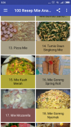 100 Resep Mie Anak Kos screenshot 3