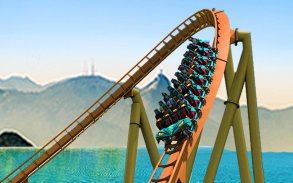 VR Water Roller Coaster Theme Park Ride screenshot 4