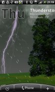 True Weather LWP Free screenshot 0