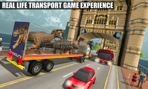Off-Road Jurassic Zoo World Dino Transport Truck screenshot 11