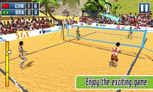 Volleyball Exercise - Beach Volleyball Game 2019 screenshot 1