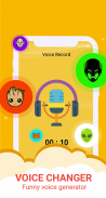 Funny Voice Changer - Voice Editor screenshot 6