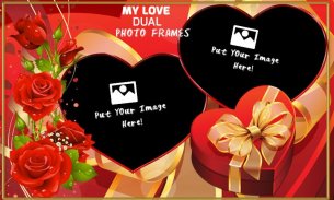 Couple Love Dual Photo Frames screenshot 3