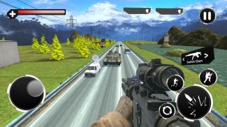 Traffic Sniper Shoot - FPS Gun War screenshot 3