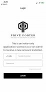 Privé Porter screenshot 1