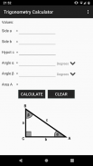 Trigonometry Calculator screenshot 0