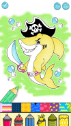 Baby Shark Glitter Coloring screenshot 5