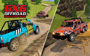 6x6 Spin Offroad Mud Runner Truck Drive Games 2018 screenshot 5