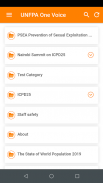 UNFPA One Voice Mobile screenshot 0