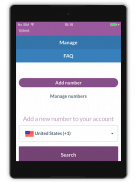Виртуальные номера (Call) screenshot 3