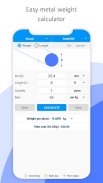Quick Metal Weight Calculator screenshot 6