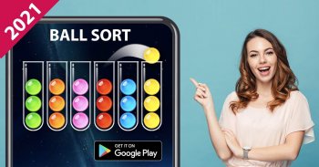 彩球排序 - Color Ball Sort Puzzle screenshot 1