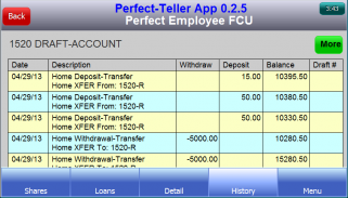 Perfect Teller - ptApp screenshot 3