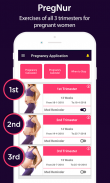 Pregnancy Exercise and workout at home screenshot 0