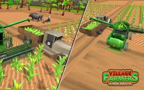 Village Plow Farming Expert:Bull Farmers Simulator screenshot 4