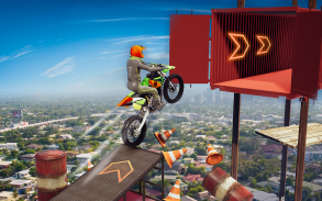 Mega Ramp Moto Bike Stunts: Bike Racing Games screenshot 3