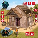Wood House Construction Game Icon