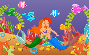 Kissing Game-Mermaid Love Fun screenshot 4