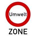 Umweltzone (low emission zone) Icon