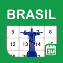 Brazil Calendar - Calendar2U Icon